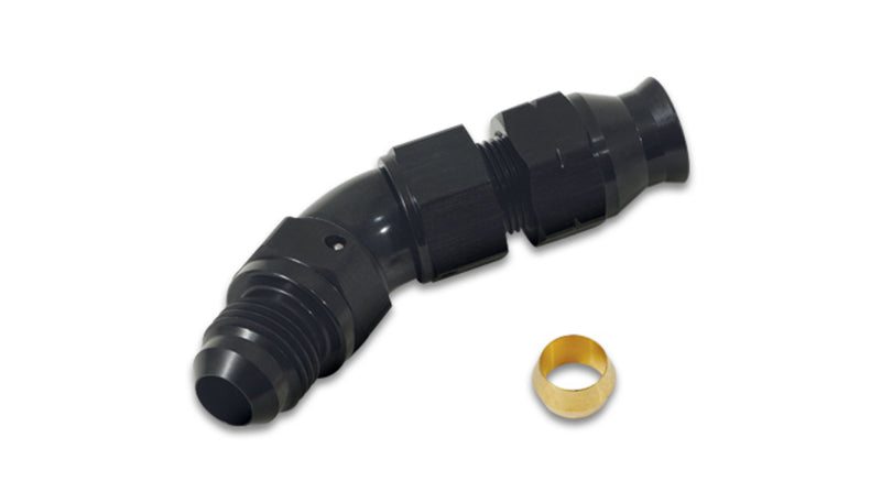 VIBRANT PERFORMANCE Fitting Tube Adapter 4 5 degree -6AN Male to 5 16575