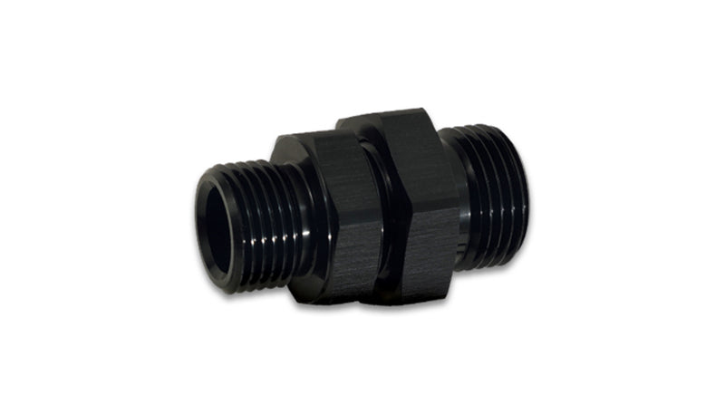 VIBRANT PERFORMANCE -10 ORB Male to Male Uni on Adapter - Anodized Bl 16984