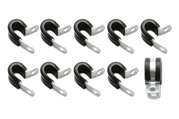 VIBRANT PERFORMANCE Cushion Clamp for 1/4in (-4AN) Hose - Pack of 10 17190