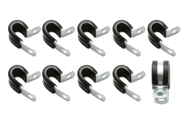 VIBRANT PERFORMANCE Cushion Clamps for 3/4in (-12AN) Hose Pack of 10 17194