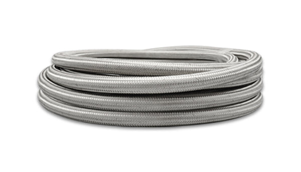 VIBRANT PERFORMANCE 20ft Roll of Stainless Braided Flex Hose -6AN 18426