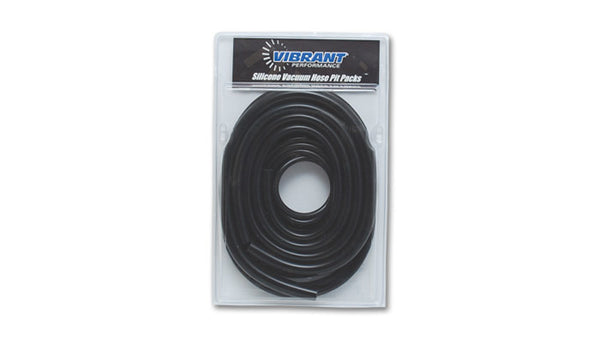 VIBRANT PERFORMANCE Silicone Vacuum Hose Pit Kit - Black 2104