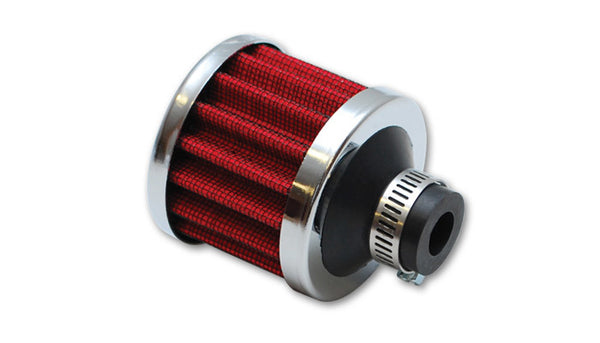 VIBRANT PERFORMANCE Crankcase Breather Filte r W/ Chrome Cap - 1In (2 2168