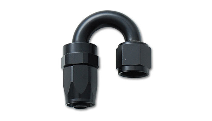 VIBRANT PERFORMANCE 180 Degree Hose End Fitt ing; Hose Size: -6 AN 21806