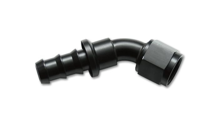 VIBRANT PERFORMANCE 45 Degree Push-On Hose E nd Fitting; Hose -6 22406