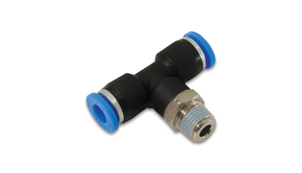 VIBRANT PERFORMANCE Male Tee Push Lock 1/8in NPT to 1/4in Tube 22632