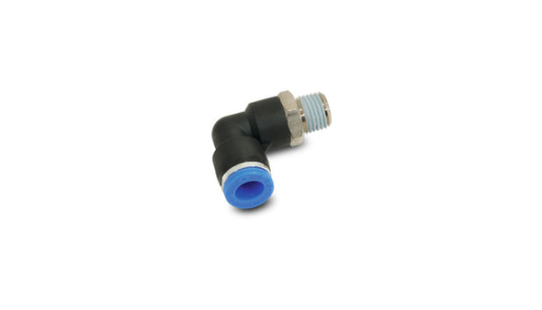 VIBRANT PERFORMANCE Male 90 Degree Push Lock 1/16in NPT to 1/4in Tube 22641