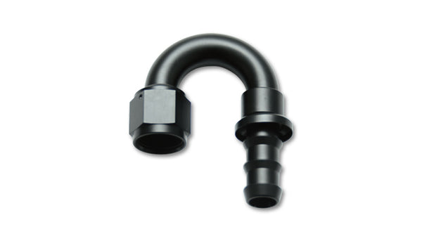 VIBRANT PERFORMANCE -6AN Push-On 180 Degree Hose End Fitting 22806