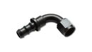 VIBRANT PERFORMANCE -6AN Push-On 90 Degree Hose End Fitting 22906