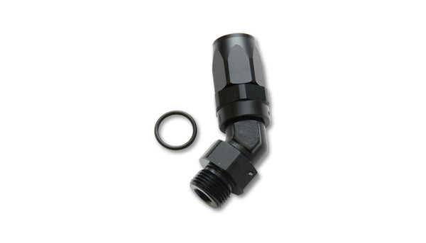 VIBRANT PERFORMANCE Male -6AN x 9/16-18 45 Degree Hose End Fitting 24402