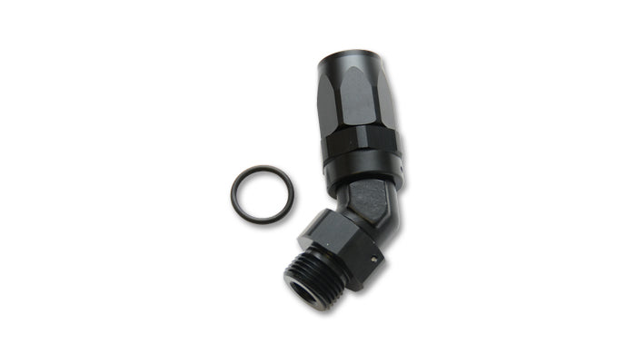 VIBRANT PERFORMANCE Male -6AN x 9/16-18 45 Degree Hose End Fitting 24402