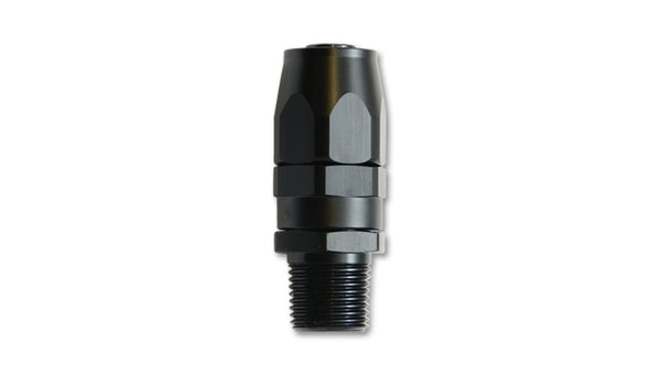 VIBRANT PERFORMANCE -6AN Male NPT Straight H ose End Fitting; Pipe Th 26002