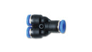 VIBRANT PERFORMANCE Air Hose Fitting Y-Union 3/8in OD Tubing 2681