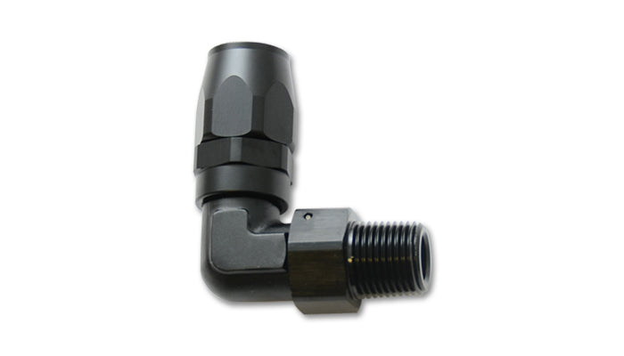 VIBRANT PERFORMANCE Male -10AN x 1/2in 90 Degree Hose End Fitting 26907