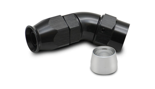 VIBRANT PERFORMANCE 45 Degree High Flow Hose End Fitting -12AN 28412