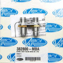 VINTAGE AIR 2 Way In Line Bulkhead #8 and #10 O-Ring 382800-MBA