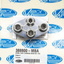 VINTAGE AIR 4 Way Diamond Bulkhead #8 and #10 O-Ring 388800-MBA