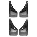 WEATHERTECH Black No Drill Mudflaps 110006-120006