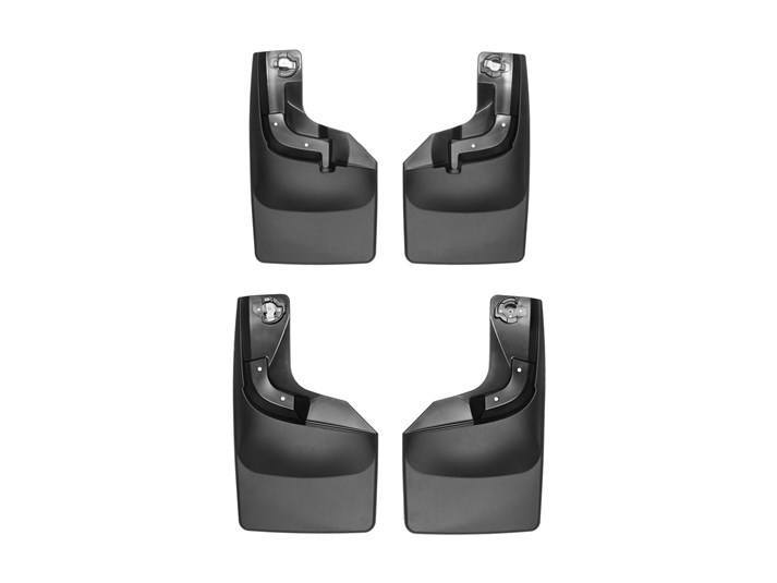 WEATHERTECH Black No Drill Mudflaps Ford F-250/F-350 2017 - 110065-120065