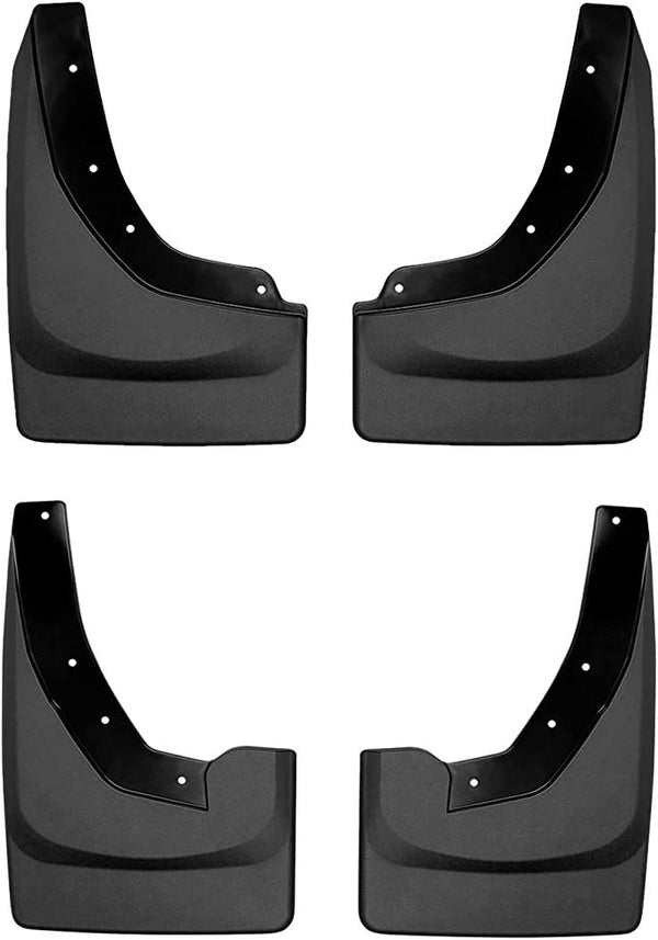 WEATHERTECH Black No Drill Mudflaps 110137-120137