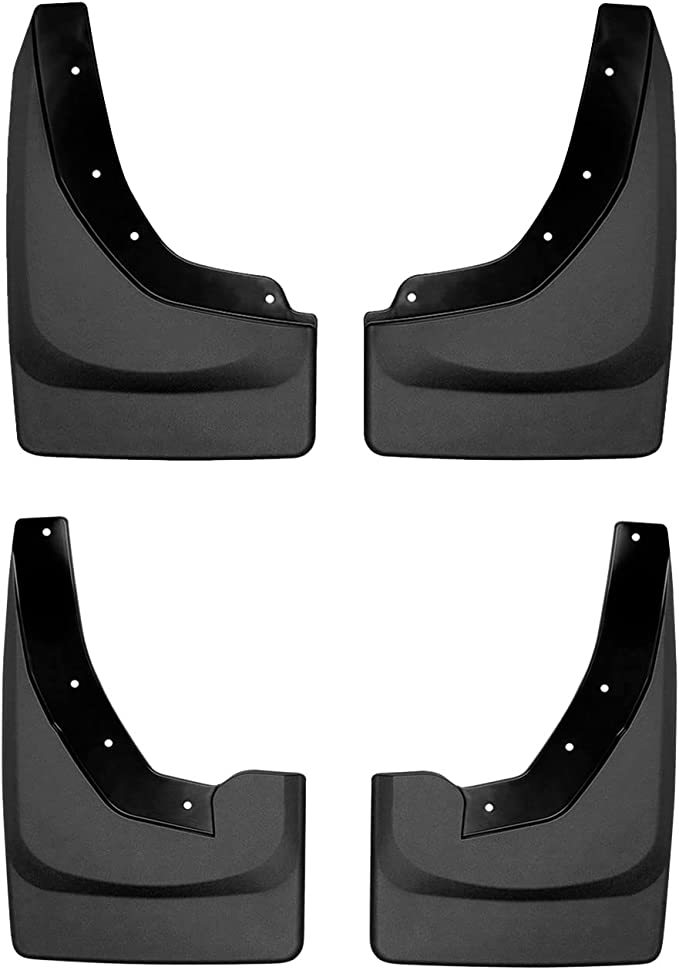 WEATHERTECH Black No Drill Mudflaps 110137-120137