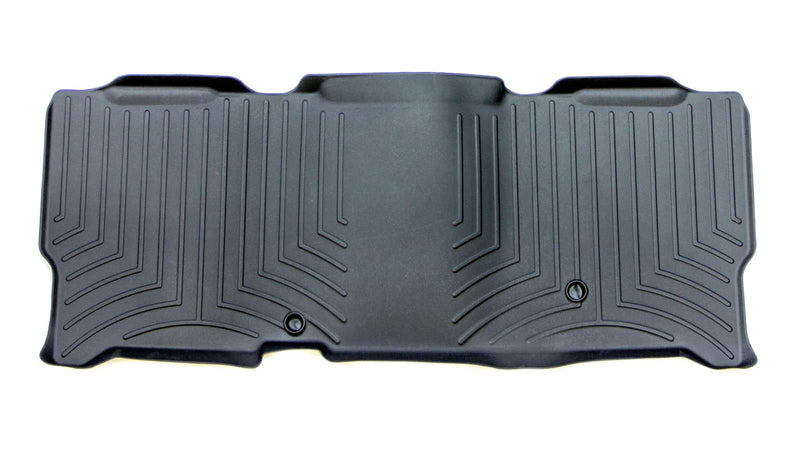 WEATHERTECH 08-10 F250 Rear Floor Liners Black 440023