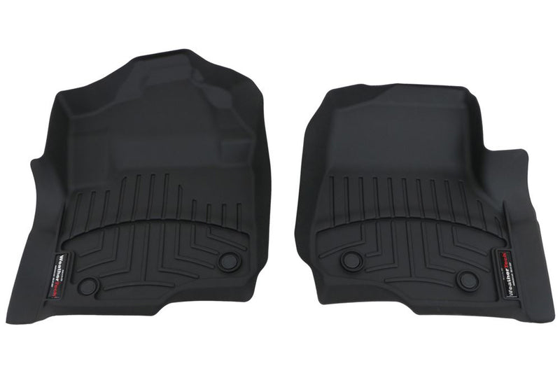 WEATHERTECH Front Floorliner HP Mats 17- Ford F250 Black 4410121IM