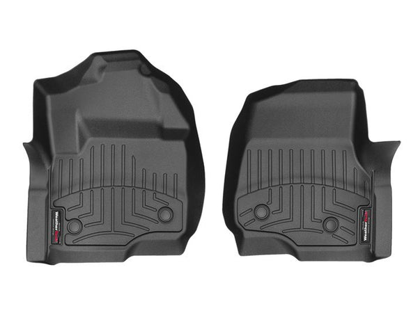 WEATHERTECH 17- Ford F250 Front Floor Liners Black 4410511v