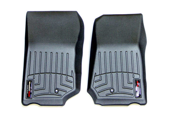WEATHERTECH 07- Jeep Wrangler Front Floor Liner Black 441051