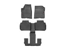 WEATHERTECH Black Front and Rear Flo orliners GMC Acadia/Acad 441080-1-3