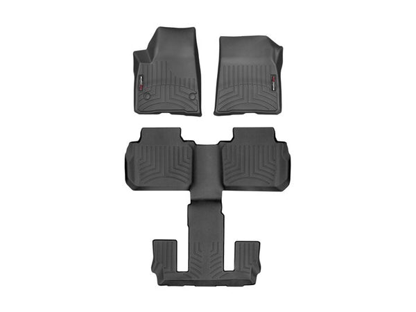 WEATHERTECH Black Front and Rear Flo orliners GMC Acadia/Acad 441080-1-3