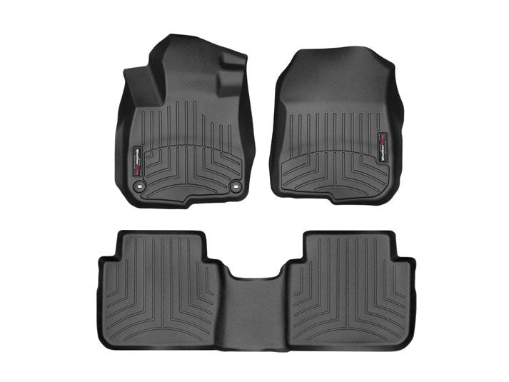 WEATHERTECH Black Front and Rear Flo orliners Honda CR-V 2017 441110-1-2