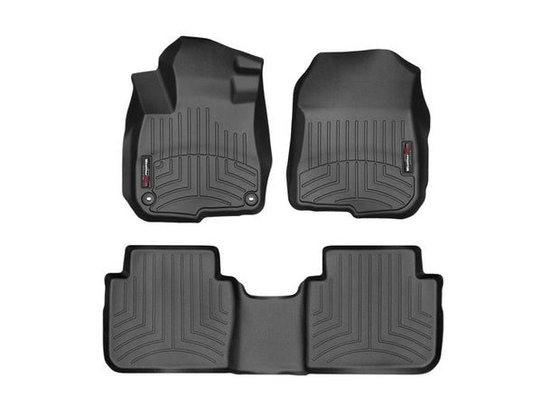 WEATHERTECH Black Front and Rear Flo orliners Honda CR-V 2017 441110-1-2