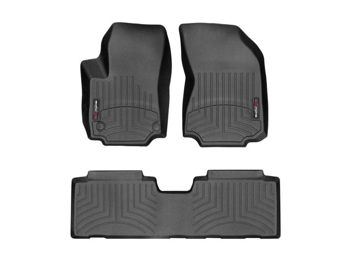 WEATHERTECH Black Front and Rear Flo orliners GMC Terrain 201 4412341-4411762