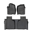 WEATHERTECH Black Front and rear Flo orliners 441436-1-2