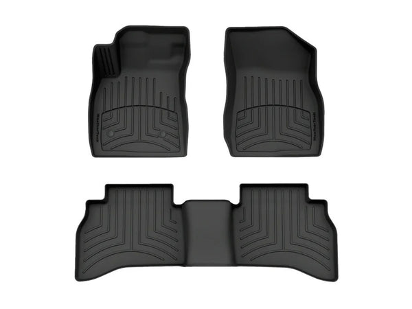 WEATHERTECH Black Front & Rear Floor Liner HP 441617-1-5IM