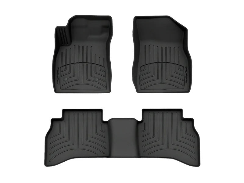 WEATHERTECH Black Front & Rear Floor Liner HP 441617-1-5IM