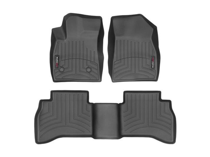 WEATHERTECH Black Front and Rear Floorliners 441617-1-5