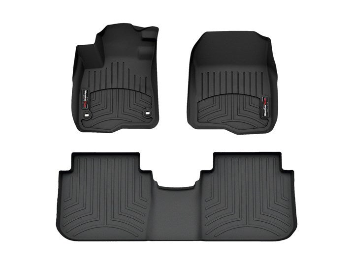 WEATHERTECH Black Front and Rear Floorliners 441780-1-2