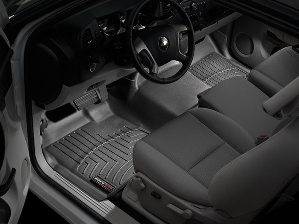 WEATHERTECH 07- GM P/U Crew Cab Front Floor Liners Black 442941