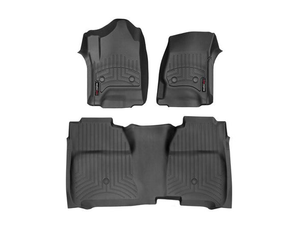 WEATHERTECH 14- GM P/U Front and Rear Floor Liners Black 446071-445422