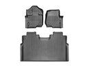 WEATHERTECH 15- Ford F150 Front & Rear Floorliners Black 15631287