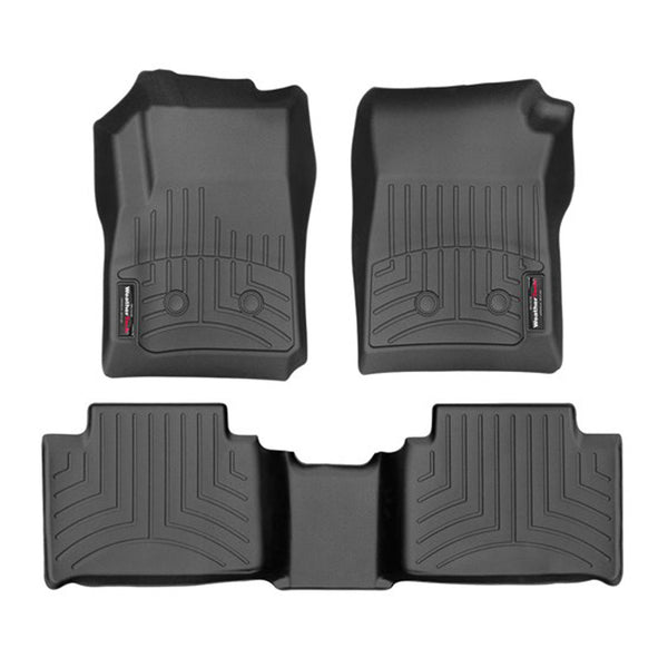 WEATHERTECH Black Front And Rear Floorliners 15651009
