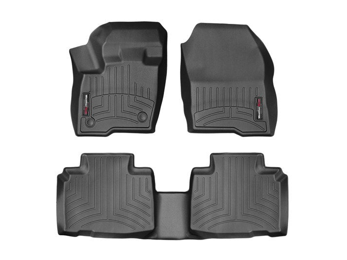 WEATHERTECH 15-16 Ford Edge Front & Rear Floor Liners Black 15674385