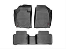 WEATHERTECH Black Front and Rear Floorliners 448321-441712