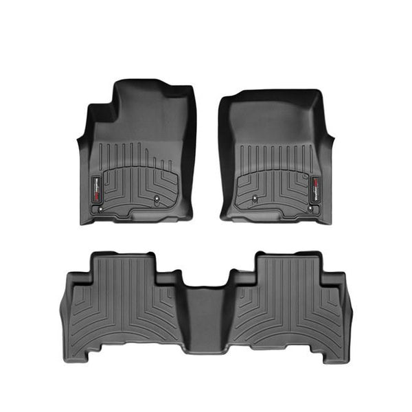 WEATHERTECH Black Front and Rear Flo orliners 15725519