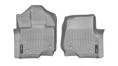 WEATHERTECH 15- Ford F150 Front Floor Liners Grey 466971