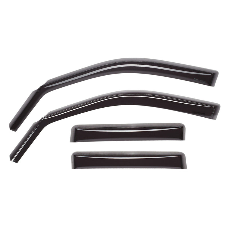 WEATHERTECH Dark Smoke Front&Rear Si de Window Deflectors 82937