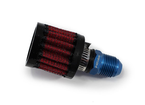 WEHRS MACHINE Breather Filter w/8an Fitting WM128-8