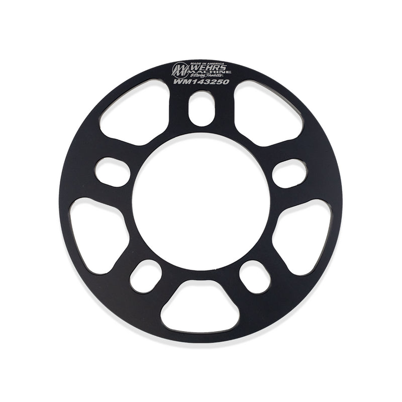 WEHRS MACHINE Wheel Spacer .250in Small 5 Aluminum WM143250